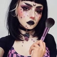 thumbnail image 3 of Set de brochas de maquillaje EIGSHOW Professional, 15 piezas, color morado, 3 of 9