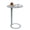 Grey, variant on Shangmakel C-Shaped End Table with O-Shaped Base, Round Side Table for Living Room Bedroom, 18.9*27.2in