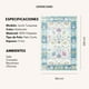thumbnail image 2 of Tapete Decorativo Jovita Turquoise 160 x 230 cm Saffron Looms, 2 of 5
