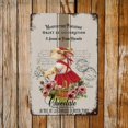 thumbnail image 3 of Letreros metálicos retro vintage con diseño floral de primavera y conejo de Pascua, placa de metal con diseño de conejo de Pascua de 12 x 8 pulgadas, 3 of 7