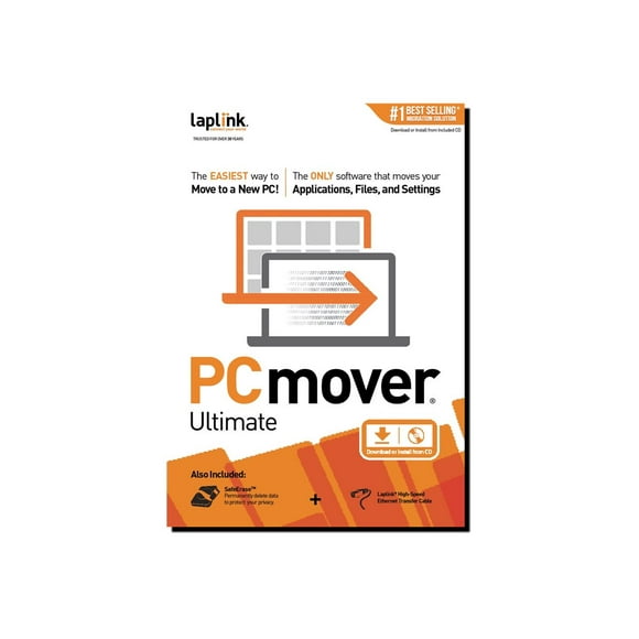 Laplink PAFGPCMP0B000PGRTPEN 1Use with Ethernet Cable
