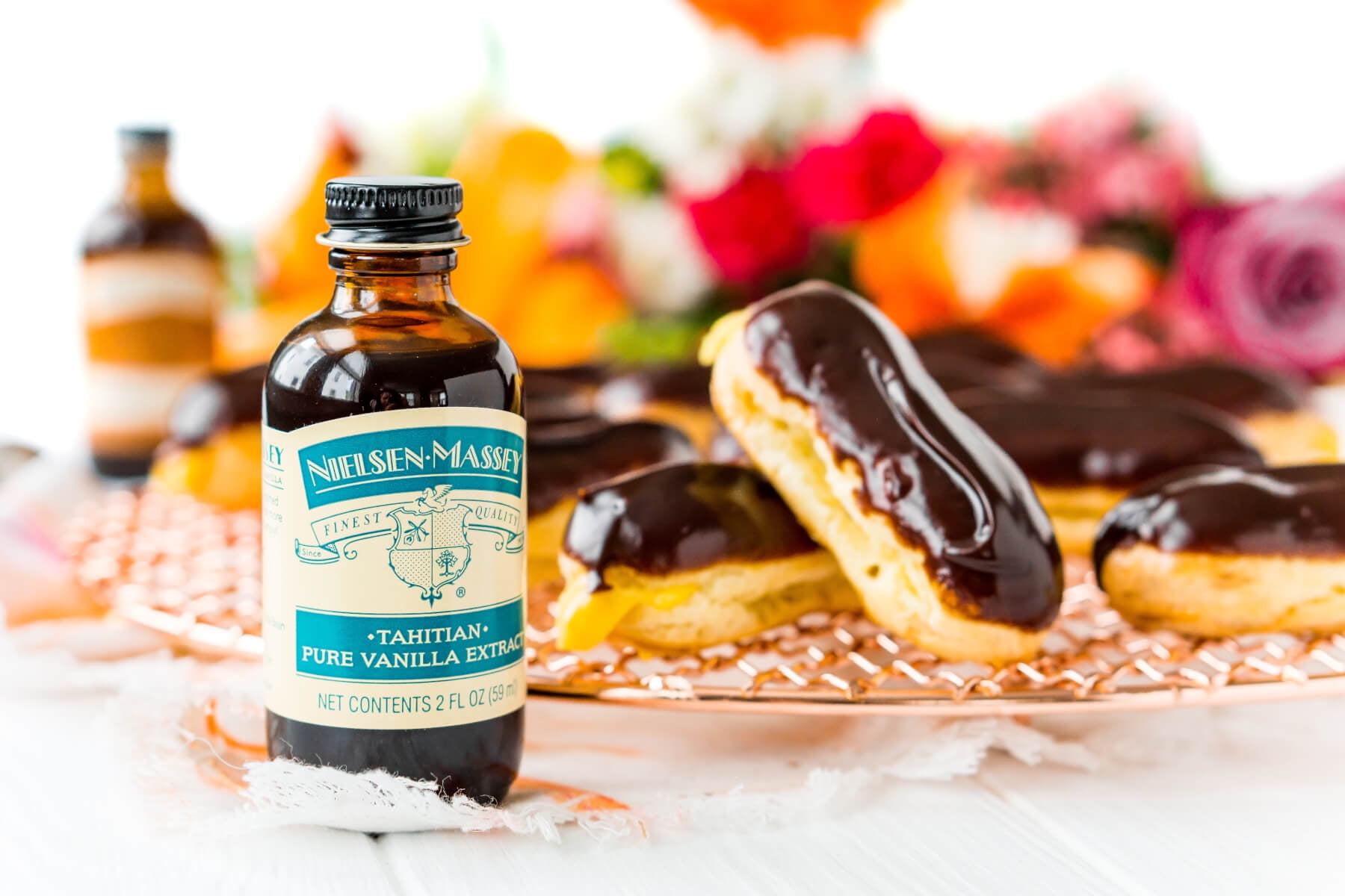 Nielsen-Massey Tahitian Pure Vanilla Extract, 4 oz