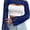 Durk Blue, variant on Women’s Cropped Knit Shrug Top Lightweight Bell Sleeve Summer Cover-Up, Soft Breathable Cropped Cardigan Shrug for Casual & Beach, Cropped Shrug Women