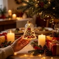 thumbnail image 6 of Glowing Christmas Story Ornament Bell Warm Light & Shatterproof for Christmas Tree Window Mantel Shelf Doorway Party Christmas Decoration by MPOISVA, 6 of 7