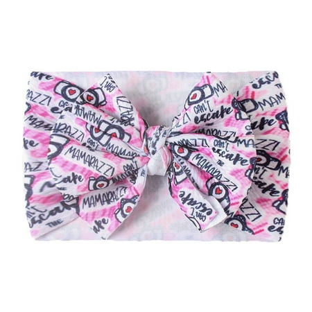 

Baby Girls Hair Bows Turban Toddler Baby Boys Girls Headband Stretch Hairband Accessories Headwear