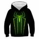 thumbnail image 1 of Sudaderas con capucha de Spiderman de Marvel para niños, sudadera de manga larga con estampado de dibujos animados para bebés, abrigos de primavera y otoño de 1 a 14 años, 11T zhangyuxiang CONDUJO, 1 of 2