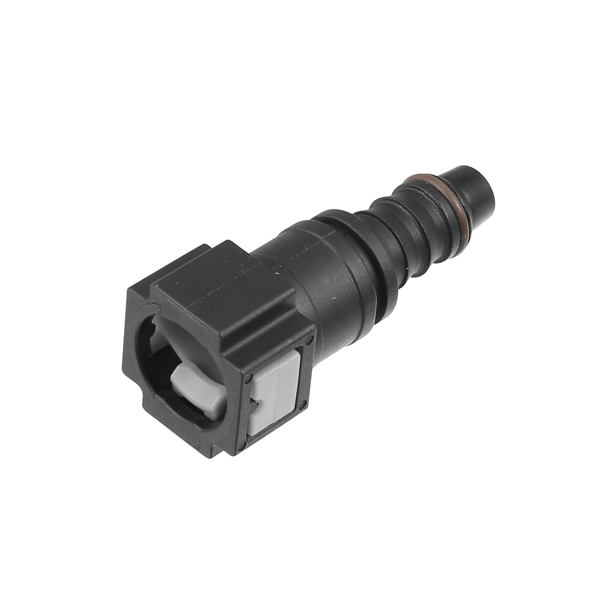 Unique Bargains Fuel Line Quick Connect Straight Push-On Barb Hose Adapter
