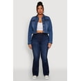 thumbnail image 3 of Womens Plus Size WAX Denim Jacket, 3 of 5
