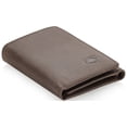 thumbnail image 6 of Stealth Mode Trifold Leather Wallet for Men with RFID Blocking (Slate), 6 of 12