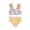 j-142Yellow103, variant on MEZZALL Kids Summer Resort Toddler Girls Cartoon Printed Bowknot Two Piece Swimwear Hawaiian Swimming Surfing Swimsuit Sets Bikini Comfort Beach Bathing Suit