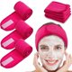 thumbnail image 1 of 4pcs Hair Band For Make-up,adjustable Hair Protection Band With Velcro, 1 of 5