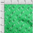 thumbnail image 2 of oneOone Cotton Silk Light Green Fabric Tropical Dress Material Fabric Print Fabric By The Yard 42 Inch Wide, 2 of 5