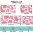 thumbnail image 5 of GZHJMY Pink Cow King Pillowcase Super Soft Cozy Plush Pillow Case with Zipper for Sofa Bed Couch, 20 x 40 Inch, 5 of 7