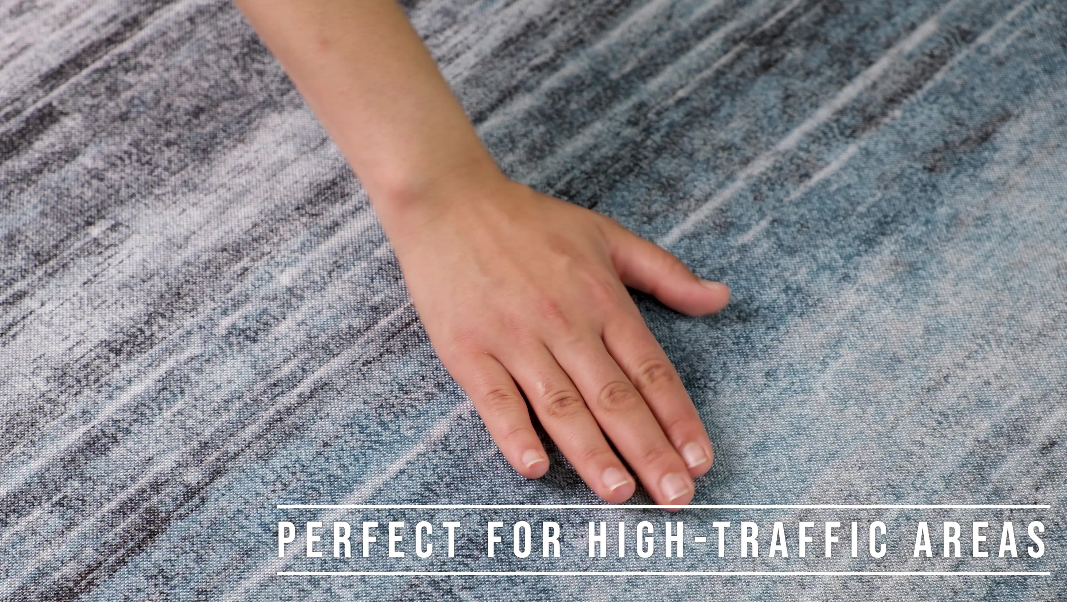 Rug Branch Emir Collection Modern Abstract Water-Repellent Area Rug