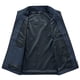 thumbnail image 5 of Chaleco deportivo de color liso para hombre: prenda de trabajo ligera sin mangas con bolsillos, estilo informal para todas las estaciones, 5 of 7