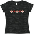 thumbnail image 3 of Inktastic Sock Monkey Heart Border Women's T-Shirt, 3 of 5