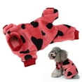 thumbnail image 4 of Monstruos De Perros, Diseño Elástico De Lujoso Ropa De Cachorros De Tela Suave Body Cómoda Para Usar Pijama De Mascotas Vestimenta De Para Perros DurmiDo Fiesta, 4 of 7