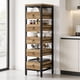 thumbnail image 1 of Yeshouse Cómoda pequeña con 5 cajones, baúl decorativo, estructura de metal y cajones de madera maciza, multifuncional para cocina, dormitorio y sala de estar, 1 of 8