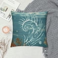 thumbnail image 2 of Qinduosi Beach Throw Pillow Covers Inch Set of Starfish Ocean Blue Decorative Pillows Case Soft Velvet Outdoor Cushion Covers for Couch Sofa Bed Home Decor, 2 of 5