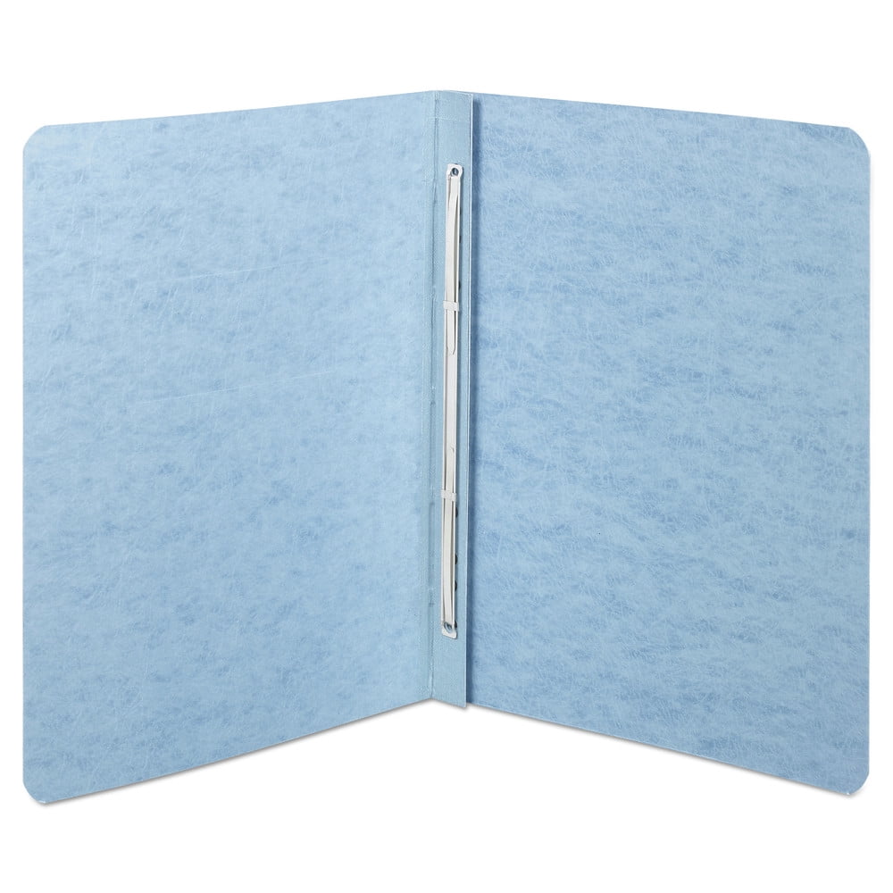 ACCO Presstex Report Cover, Prong Clip, Letter, 2' Capacity, Light Blue
