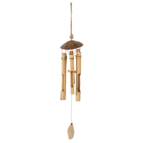 Miangastore Bamboo Wind Chime Living Room Windchime Patio Wind Chime Decoration Balcony Windchime