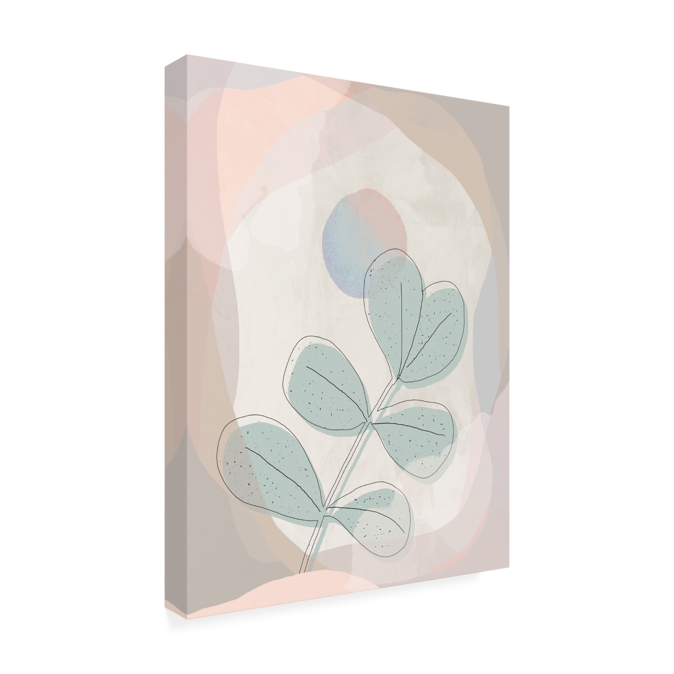Trademark Fine Art Aylin Demir Leafy Hues Canvas Wall Art