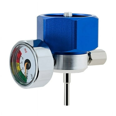 Propane Filling Adapter for Green Gas with Pressure Gauges and Thimble Protective Cover Use Propane Camping Tank
