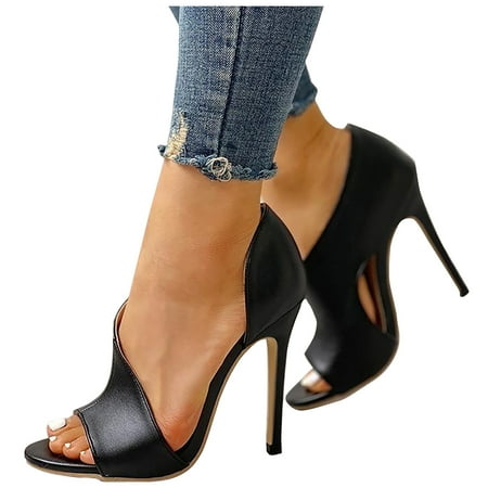 

Summer Women s Sandals Fashion Open Toe Sexy Casual Thin High Heel Shoes