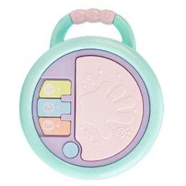Tambour Tournant Montessori 2 En 1 – Bois, Miroir, Cloche – Dès 6 Mois
