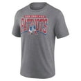 thumbnail image 2 of Men's Fanatics Heather Gray New England Patriots Warped Block Tri-Blend T-Shirt, 2 of 3