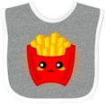 thumbnail image 3 of Inktastic French Fries Funny Food Boys or Girls Baby Bib, 3 of 4