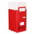thumbnail image 2 of Mini refrigerador USB, Mini refrigerador de bebidas portátil de oficina Mini USB Refrigerador de refrigeración y calefacción Diseño a prueba de futuro, 2 of 8