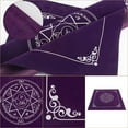 thumbnail image 6 of Star Pattern Square Velvet Tarot Tablecloth for Divination Tarot Card Pad with Tarot Card Drawstring Storage Bag Purple 495~500x495~500x0.7mm, 6 of 9