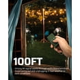 thumbnail image 4 of DEWENWILS Outdoor Power Stake Timer with Photocell,100FT Remote Control, 6 Grounded Outlets, 6FT Extension Cord, Dusk to Dawn Timer for Christmas Lights, Holiday Decoration, Garden Lights, 4 of 6