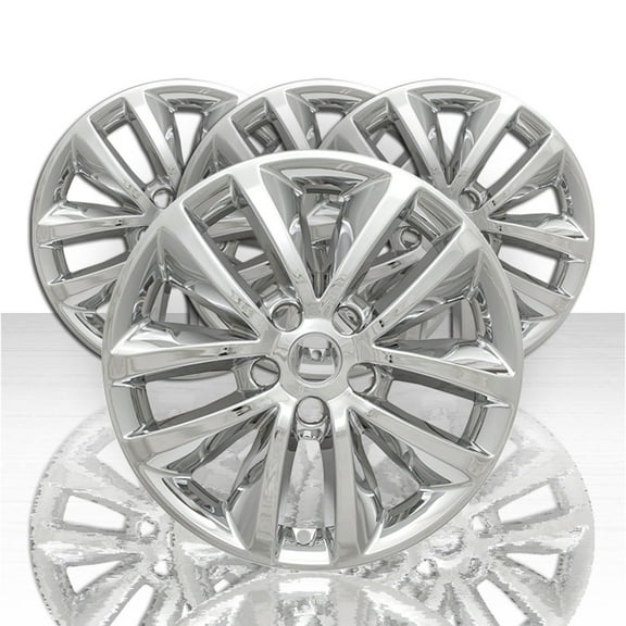 Set of 4 17' 10 Spoke Wheel Skins for 2016-2020 Kia Sorento EX - Chrome