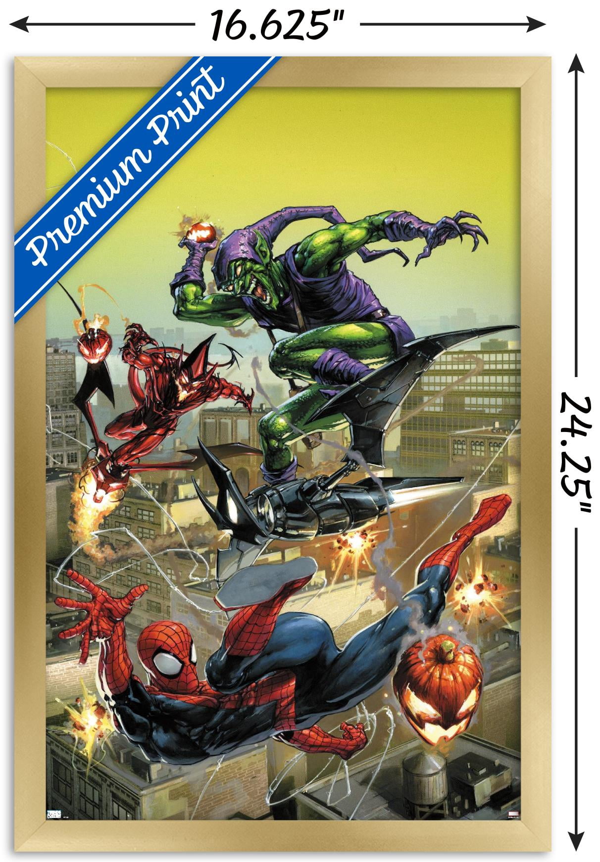 Marvel Comics - Spider-Man - The Amazing Spider-Man #799 Wall Poster, 14.725" x 22.375", Framed