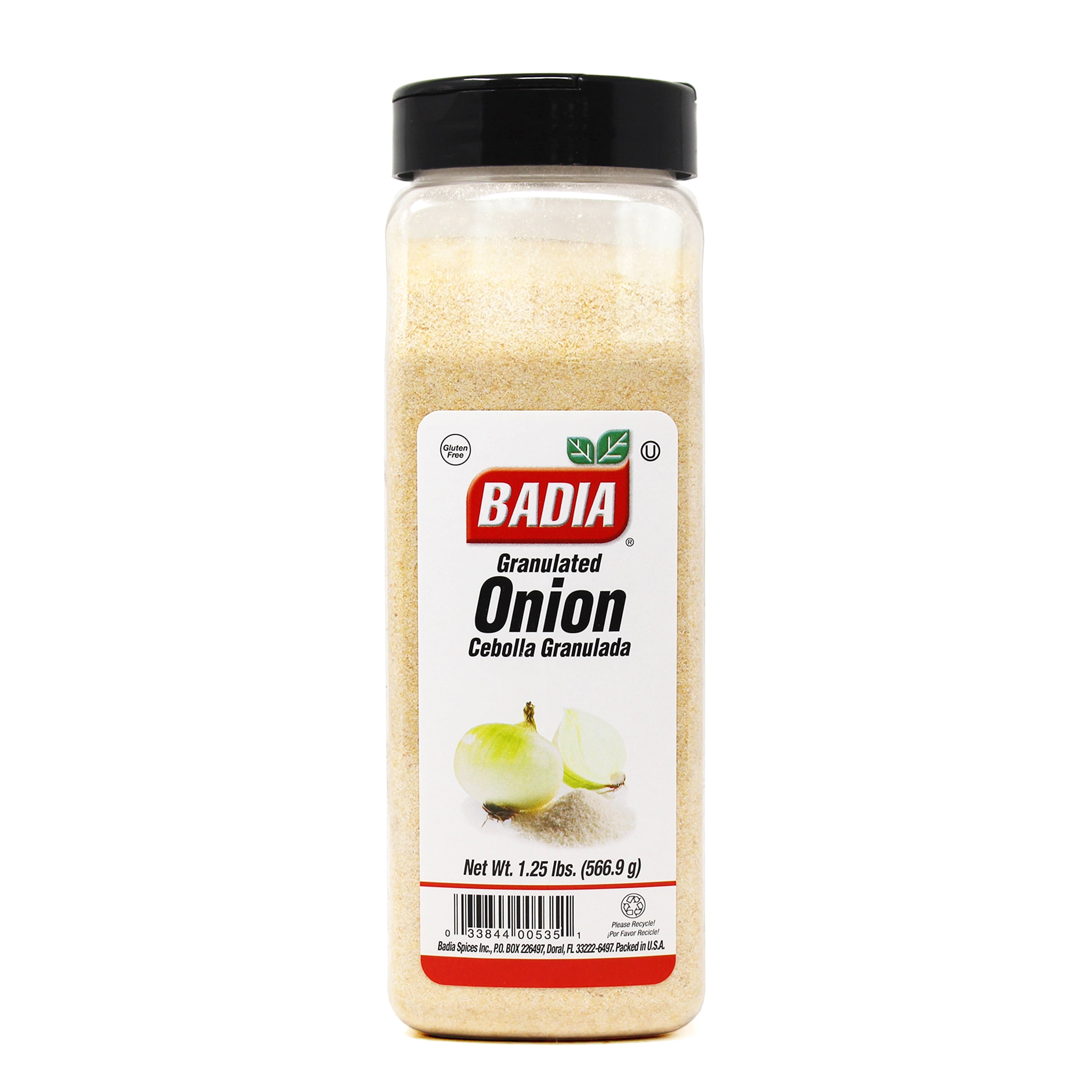 Badia Onion Granulated, Bottle