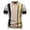 F05-Beige, variant on FYDUU Men's Casual Polo Shirts Mens Knit Striped Polo Shirts Short Sleeve Fashion Vintage Collared Pullover Casual Polo Sweater Tops Fall Pullover Shirts