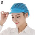 thumbnail image 1 of Unisex Dustproof Breathable Elastic Kitchen Chef Hat Cleaner Factory Work Cap, 1 of 11