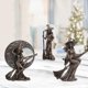 thumbnail image 3 of Witch Figurine Retro Exquisite Resin Charming Miniature Statue Art Sculpture for Halloween and Home, 3 of 5