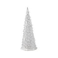 thumbnail image 1 of AMERTEER 3 Pcs Arbre de Noël Éclairé Led Coloré Veilleuse Acrylique Décorations de Table, 1 of 9