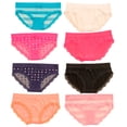 thumbnail image 6 of Alyce Intimates Seamless Girls Bikini Panties with Lace, 8 Pack (Little Girls & Big Girls), 6 of 7