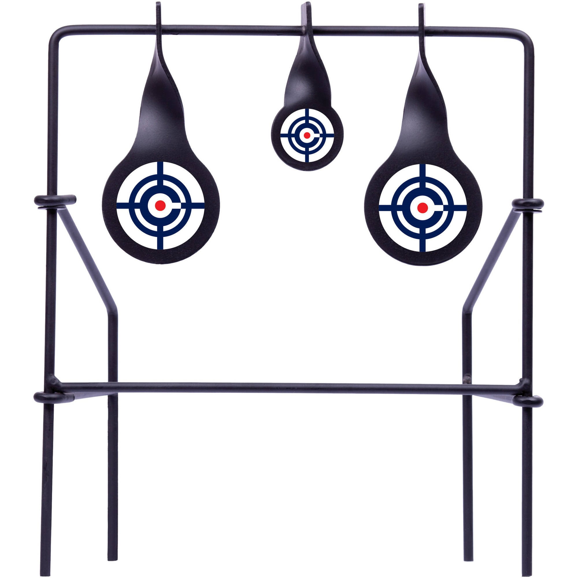 Crosman 2100B .177 Caliber Air Rifle and Metal Target Value Bundle - Black