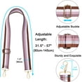 thumbnail image 3 of Wide Purse Strap, Adjustable Replacement Handbag Straps Crossbody, Long Shoulder Bag Belt Strap With Gold Clips For Crossbody Handbag, Canvas Bag, 3 of 7
