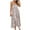 Gray, variant on Ashirexll Casual Dresses for Women, Beach Dresses for Women 2024 Vacation, Summer Print Casual Loose Sleevless Crew Neck Dress Gray XL