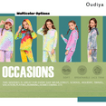 thumbnail image 6 of Oudiya Girls Tie Dye Sweatsuit Casual Pullover Long Sleeve Hooded Sweatshirt Pants 2 Piece Set Fall Winter Outfits, 5-14 Years, 6 of 7