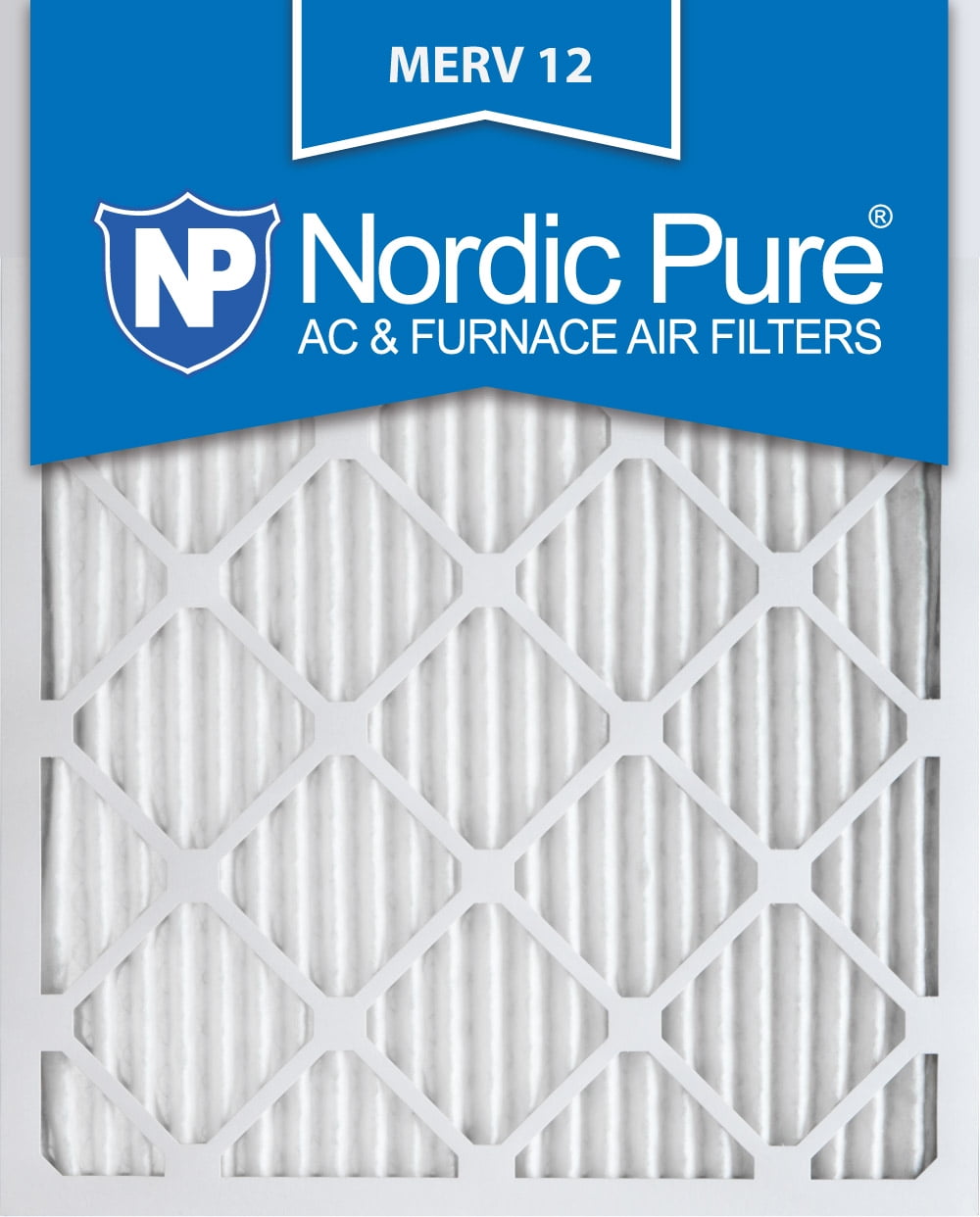 Nordic Pure 12x24x1 MERV 7 Pleated AC Furnace Air Filters 2 Pack 2 Piece Nordic Pure 12x24x1 MERV 7 Pleated AC Furnace Air Filters 2 Pack 2 Piece