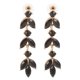 thumbnail image 1 of NUOLUX 1Par Aretes Colgantes Con Para Mujer Color Negro Para Fiesta, 1 of 8
