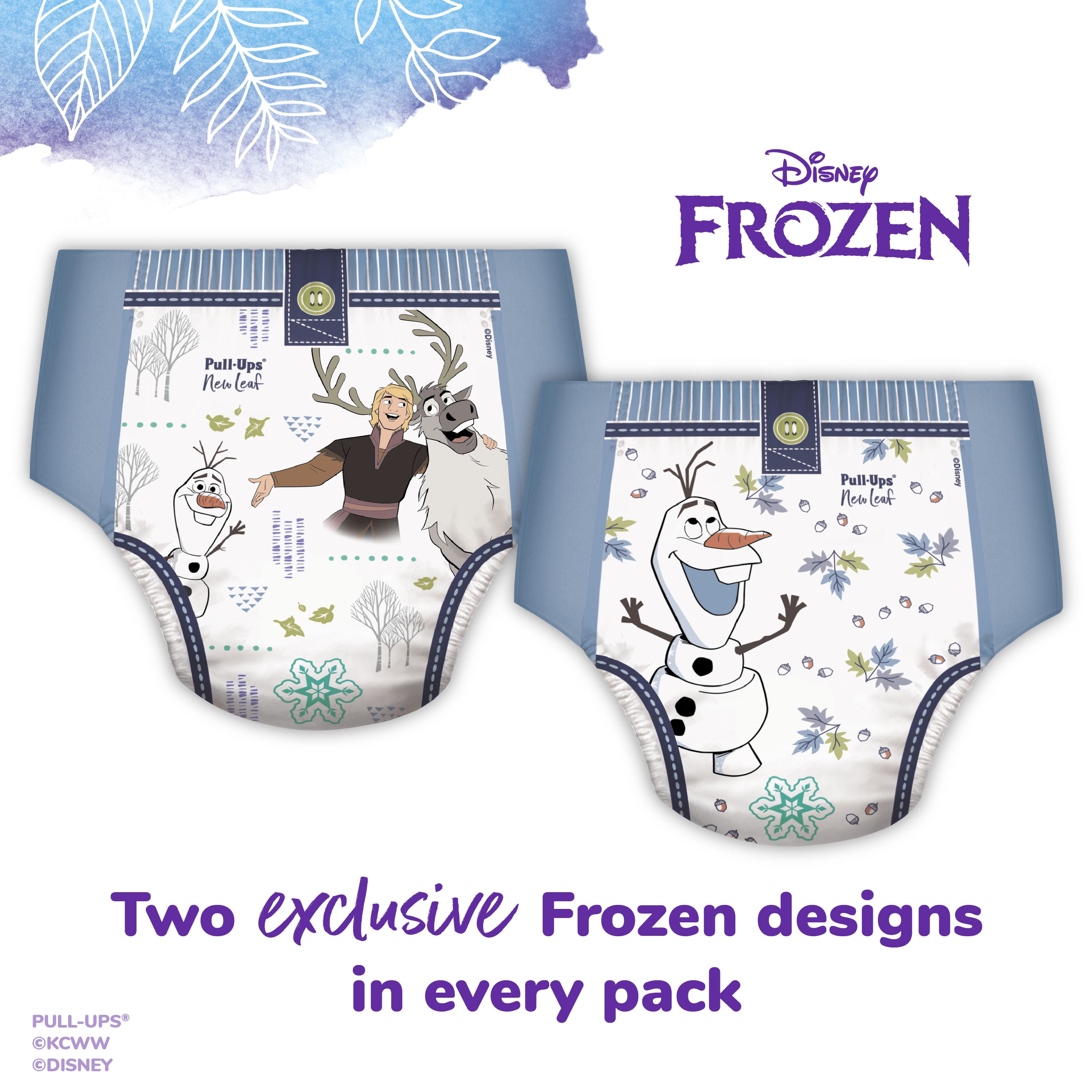 Pull-Ups New Leaf Boys' Disney Frozen Potty Training Pants, 2T-3T