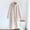 Beige, variant on Thicker Soft Comfy Sleepwear for Women and Men Faux Furs Hooded Bathrobes Fashion Trendy Warm Pajamas